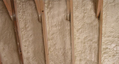 closed-cell spray foam for Raleigh applications
